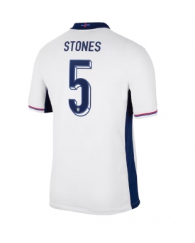 Inghilterra John Stones #5 Maglia Gara Casa Repliche Europei 2024